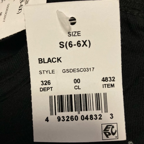 Disney NWT Girls Descendants Sz 6/6X T-shirt So Not Ordinary - Picture 4 of 6